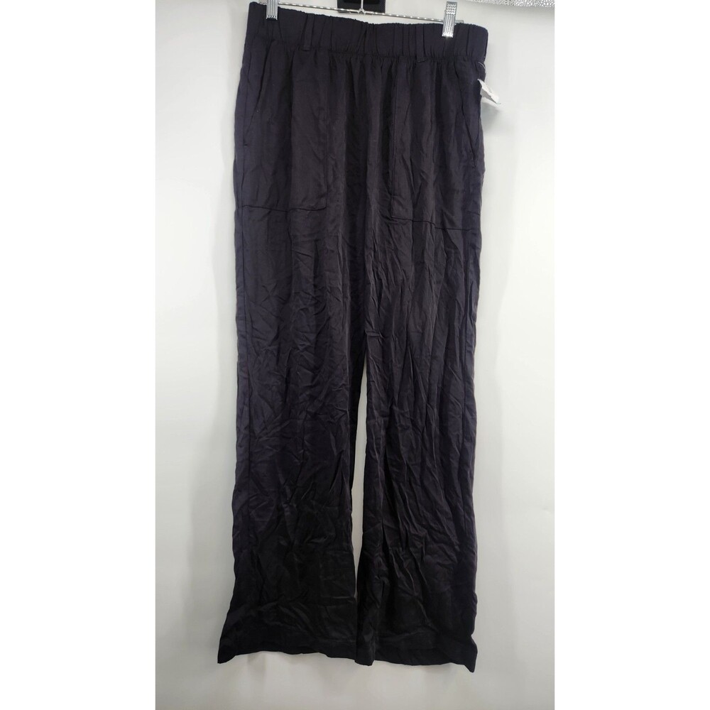 NWT Threads 4 Thought Womens Medium Black Gabrielle EcoVero Tie Waist Pants